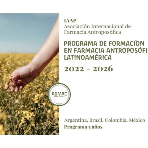 PROGRAMA DE FORMACION EN FARMACIA ANTROPOSOFICA LATINOAMERICA