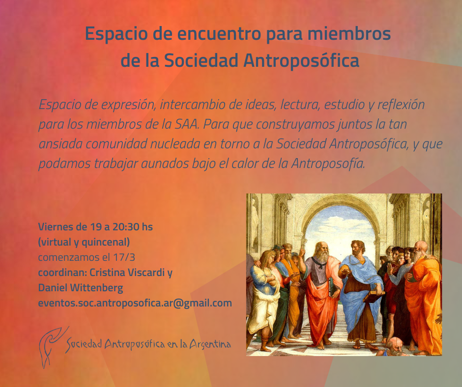 Espacio de Encuentro para Miembros de la Sociedad Antroposófica